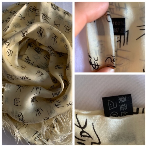 100% Chinese silk Accessories - 100% Pure Chinese Silk Scarf